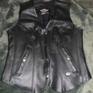 Women’s Harley Davidson Leather Vest